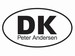 Streamer DK skilt med navn / firmanavn Version 2