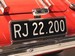 Nummerpladeholder til sorte nummerplader